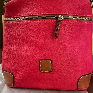 New………Red Pebble crossbody purse